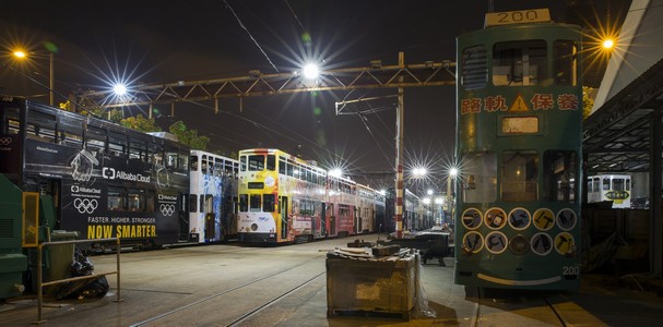 whitty street tram depot at 0354 | 2018