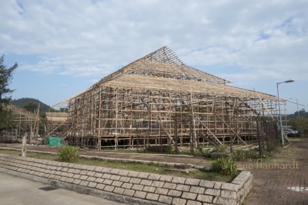 theatre scaffolding under construction | 2018