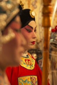 male lead sung hung bor practising his lines  | 2016